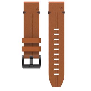 Garmin quickfit 22 on sale leather watch band