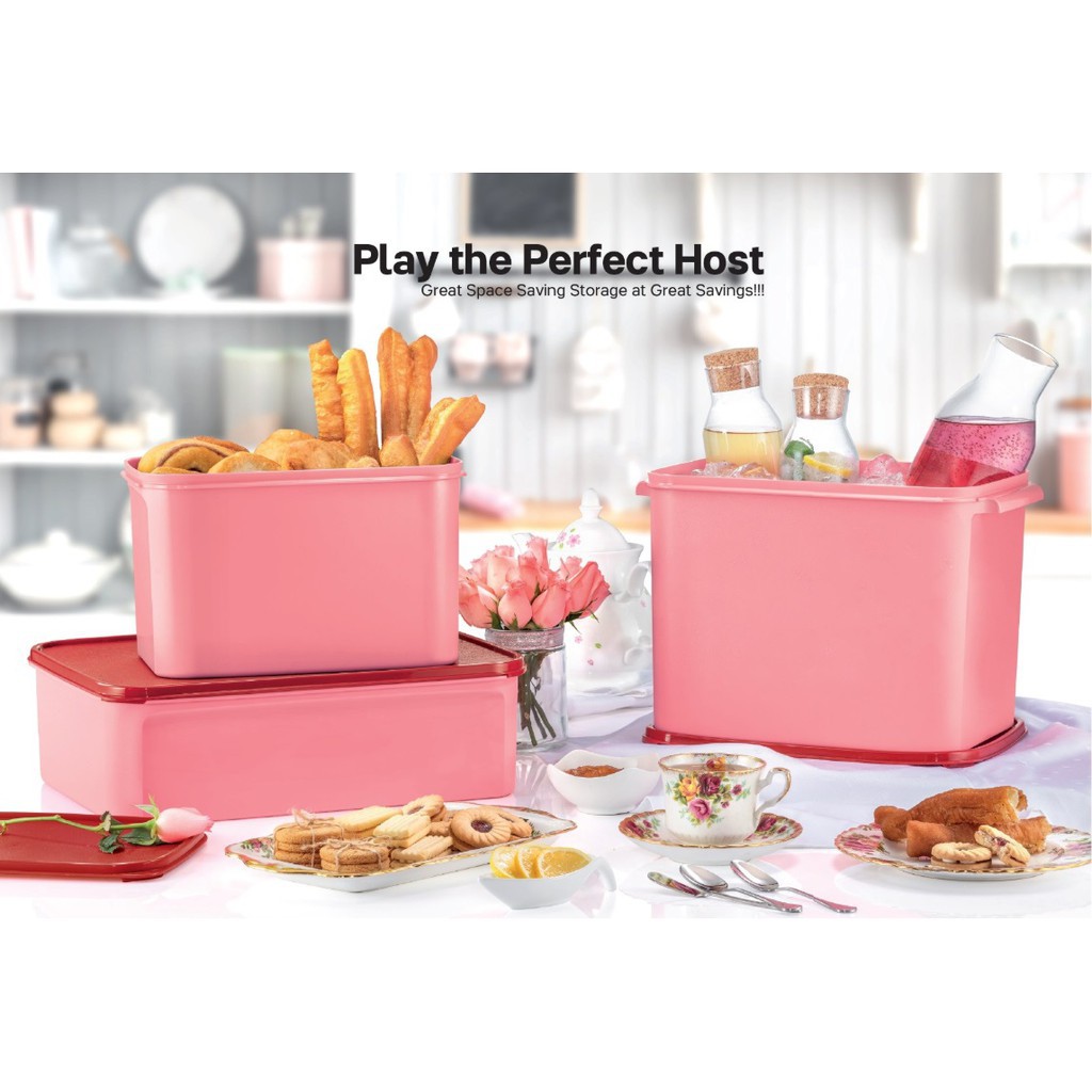 Tupperware Rosa Keeper (Set Level) | Shopee Singapore