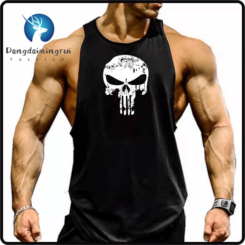 Brand Stringer Workout Fashion Fitness Singlets Gym Tank Top Men Summer Clothing Bodybuilding Sleeveless Vest