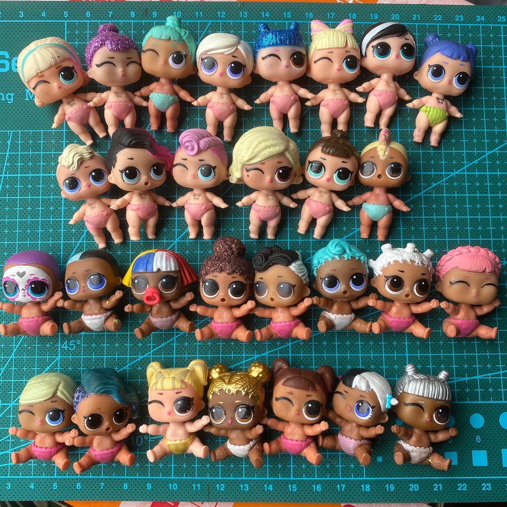 Lol Surprise Doll Little Sister Head Body with Near Skin Tone Girl ...