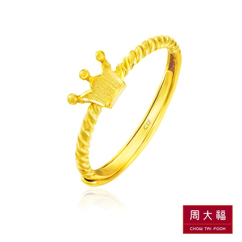 Chow tai fook hot sale gold ring