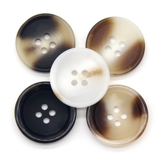 Luxury Pearl Plastic Shank Buttons for Women's Windbreaker Coat Sweater  Clothes Dress DIY Apparel Sewing Accessories 18/21/25mm