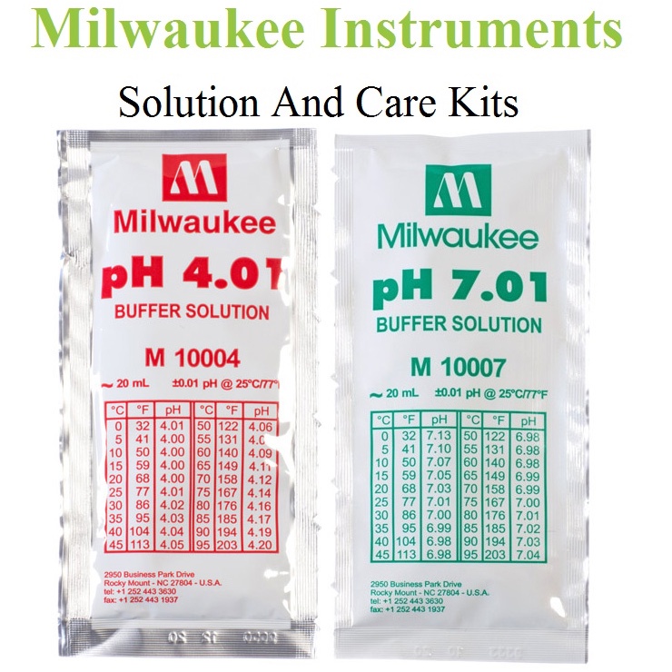 Milwaukee M10004B pH 4.01 Calibration Solution Sachets/Milwaukee