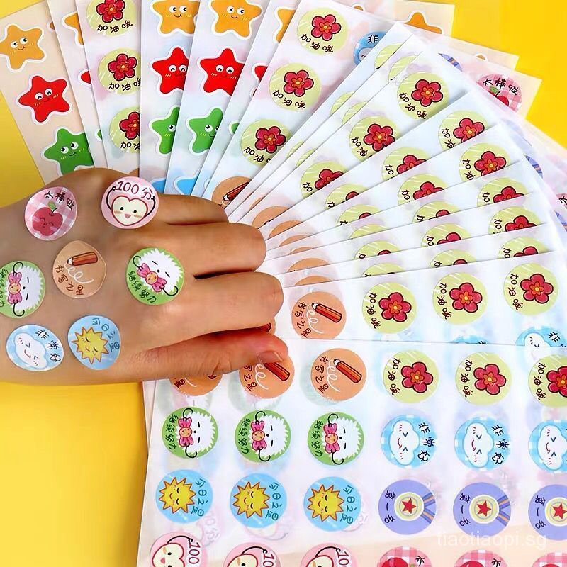 [PipiGO]120pcs Educational stickers Reward Stickers for Motivational ...
