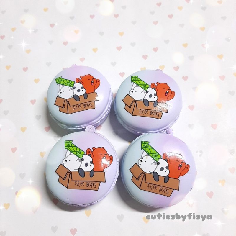 We Bare Bears Medium Bun Squishy