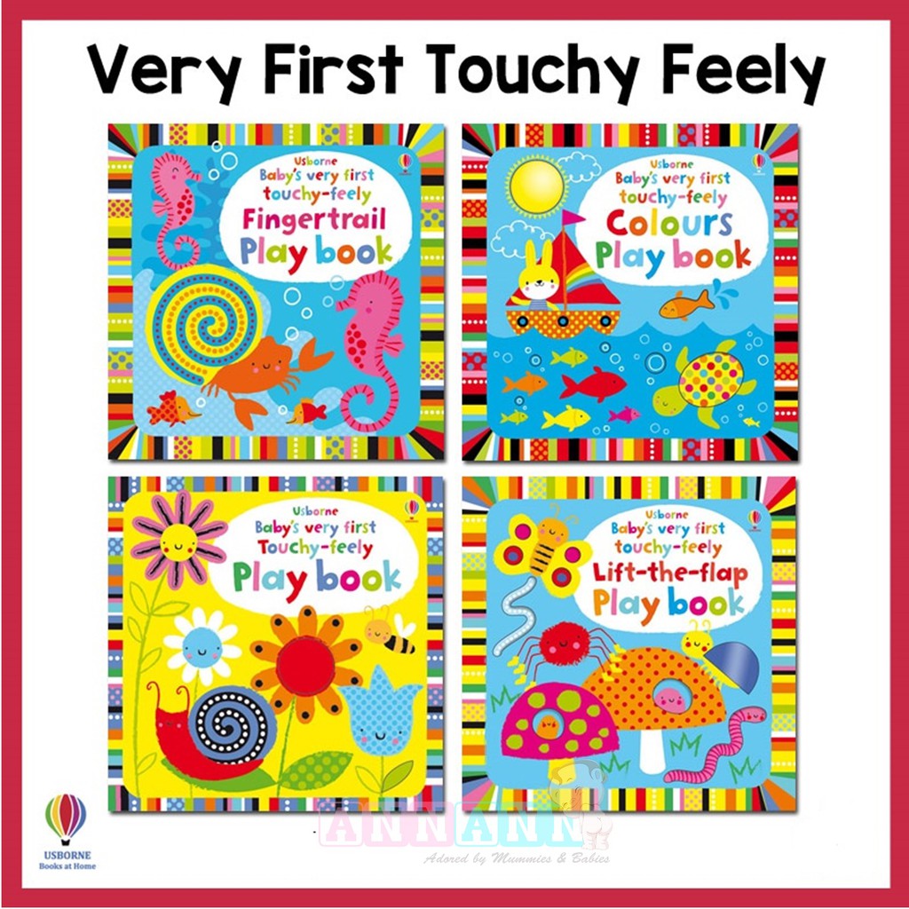 ★Part 1★Usborne Hardcover Touchy Feely Sensory Books★Furry Animal Fact ...