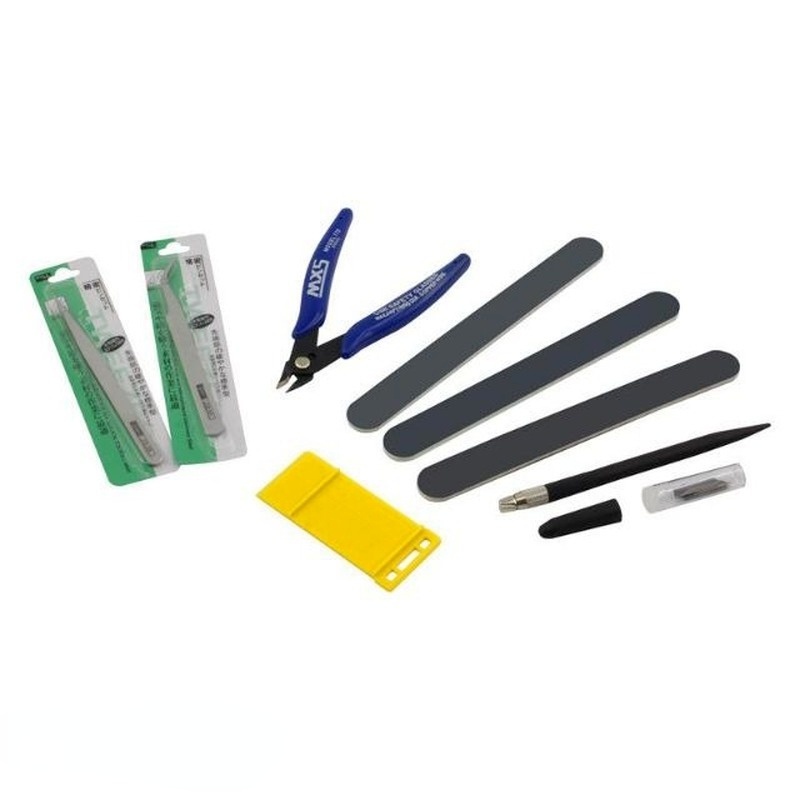 Model Tool Basic Beginner Tools Set for VT031 Model Craft Kit ...