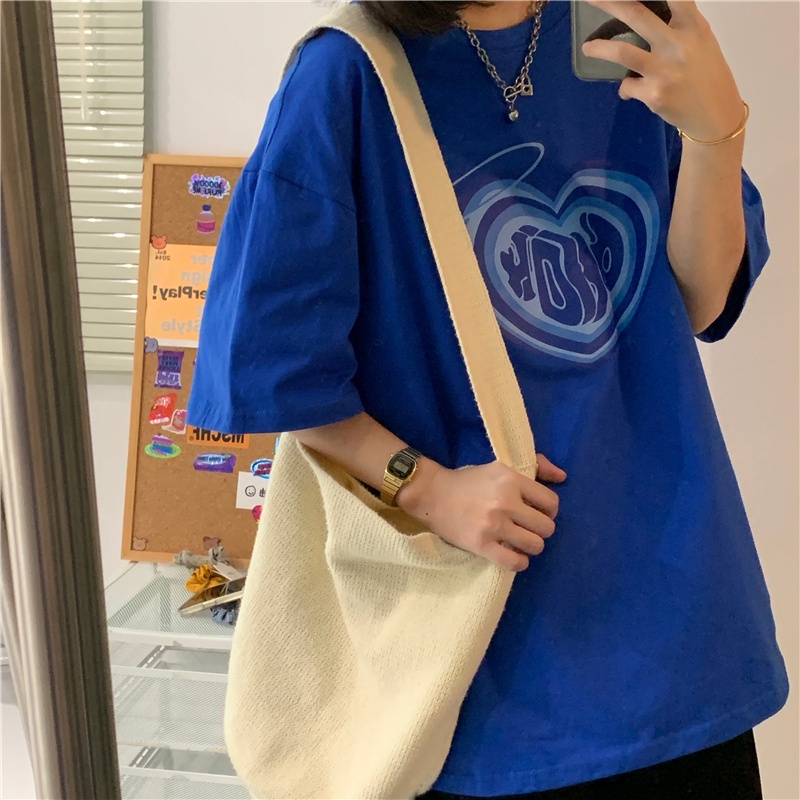 2022 New T-shirt Women's Oversize Summer Fashion Korean Loose Student Short Sleeve Female Clothing Harajuku Tops Baju