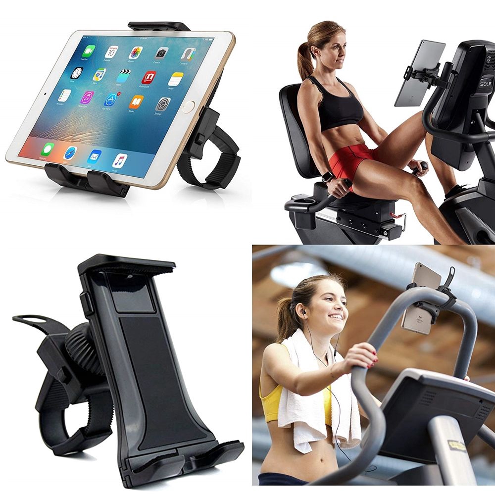 GYM Phone Holder For Motorcycle Bikes & Treadmills Tablet Holder For