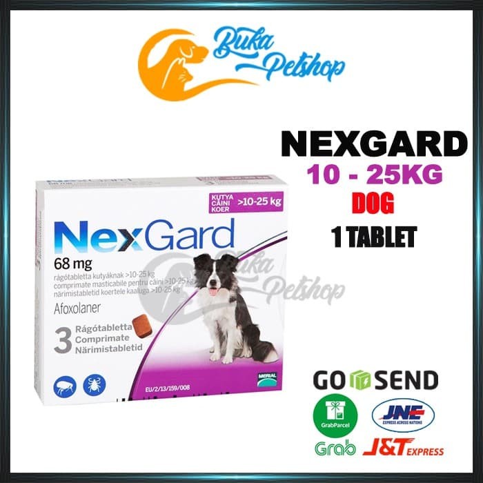 Dog Flea Medicine And Demodex NEXGARD 1025KG Shopee Singapore