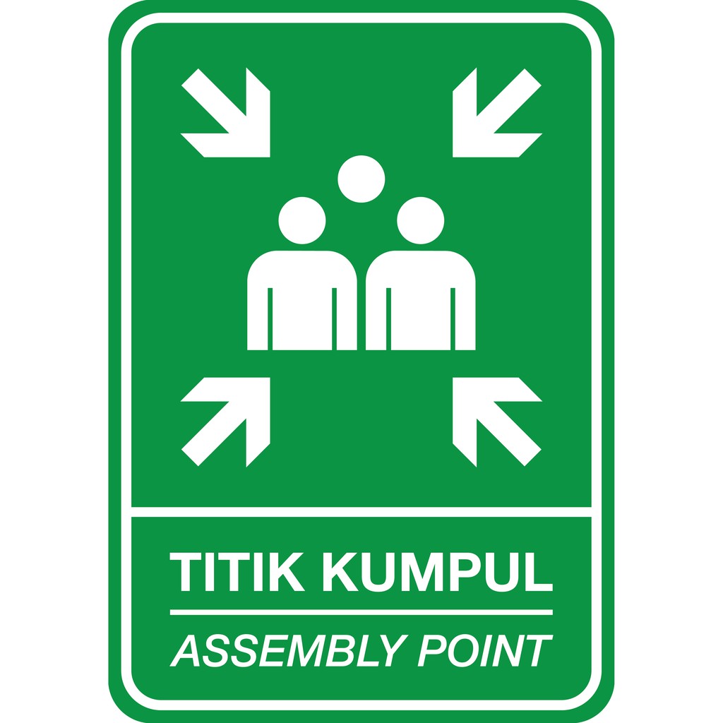 Meeting Point Signs/Assembly Point - 35cm x 50cm Signage | Shopee Singapore