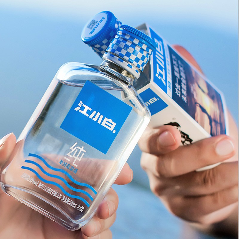 Jiang Xiao Bai Bai Jiu 江小白单纯高粱酒40% Vol | Shopee Singapore