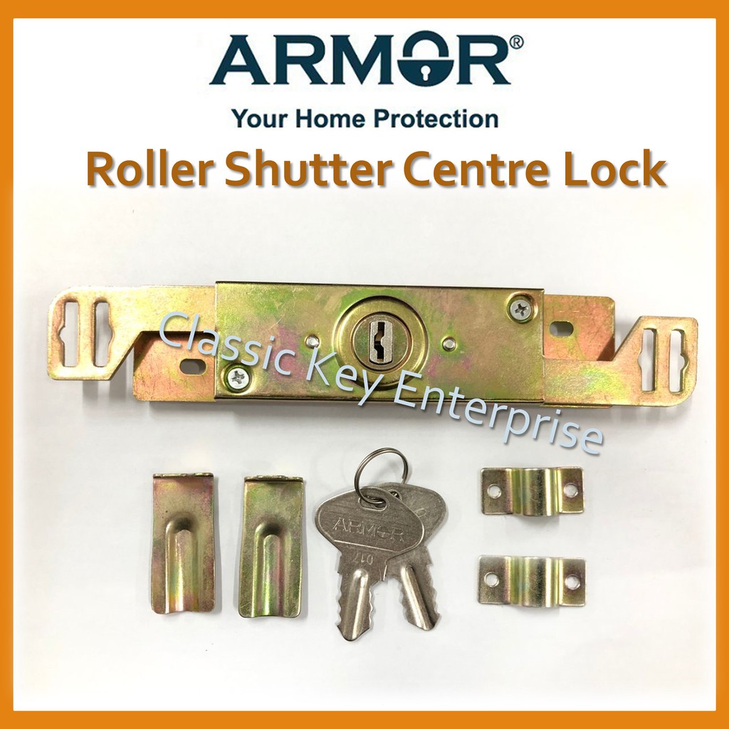 Roller Shutter Centre Lock Set Sho