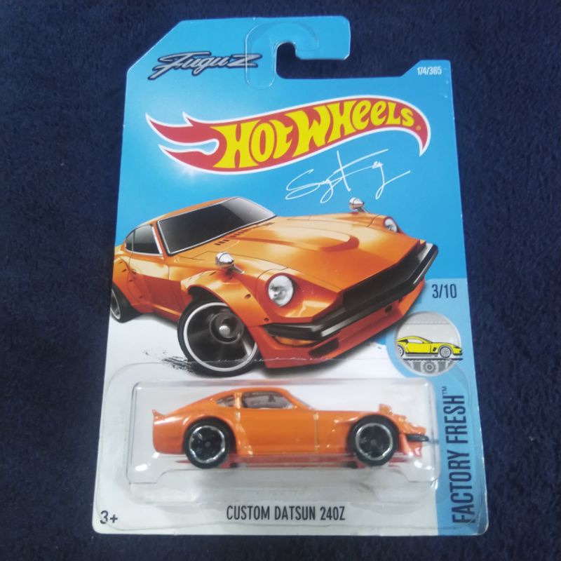 Diecast Hot Wheels Hotwheels HW Factory Fresh Custom Datsun 240Z Orange ...