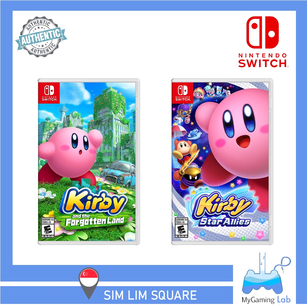 Nintendo Switch Kirby And The Forgotten Land Japanese Package Ver. Mul