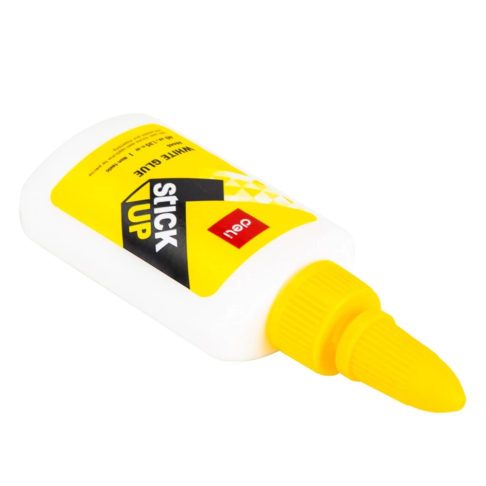 DELI Lem Cair Putih 40 ml / cepat kering melekat sangat kuat tidak beracun E39445 - Gambar 4