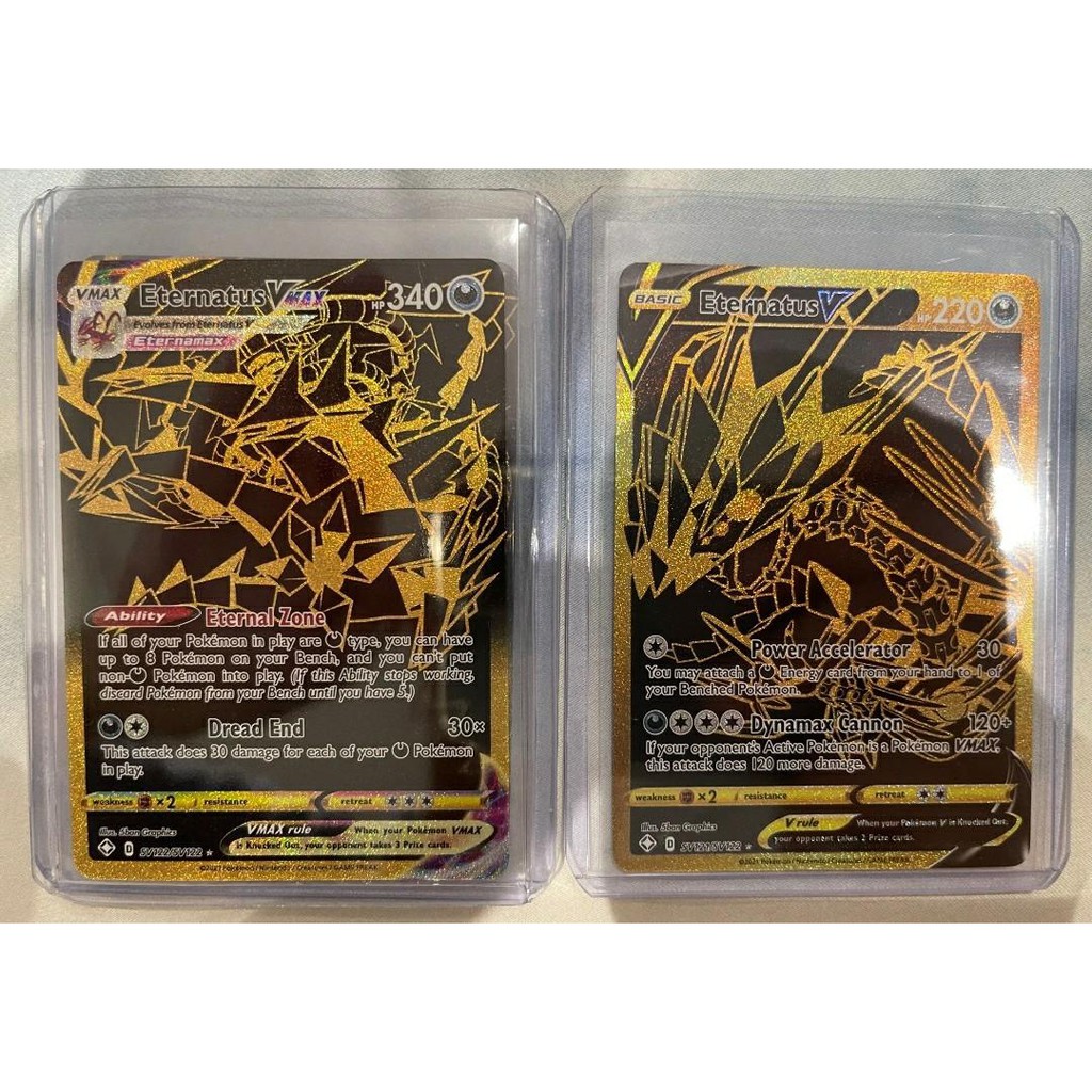 Pokemon PTCG Eternatus V & Vmax set | Shopee Singapore
