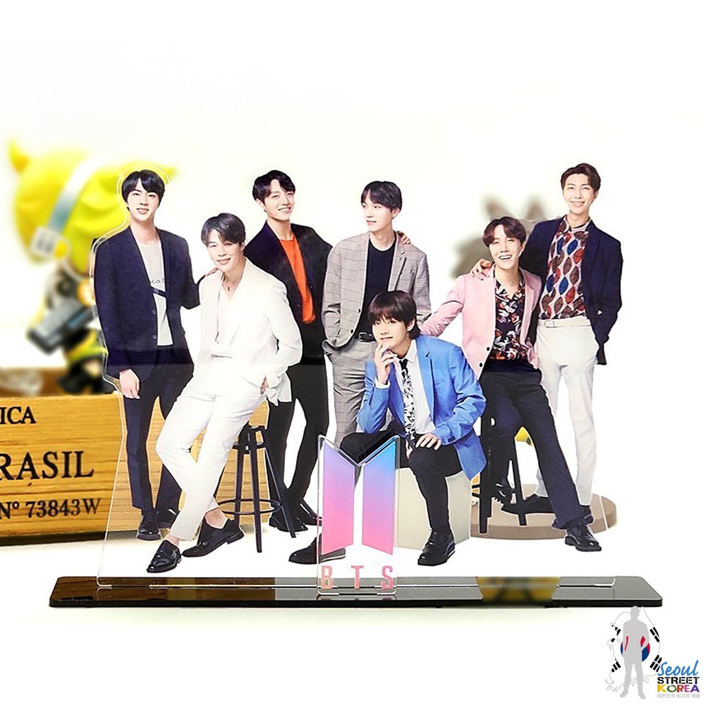 Acrylic Mini Standy BTS B Stand With A Cute Sitting Posture | Shopee ...