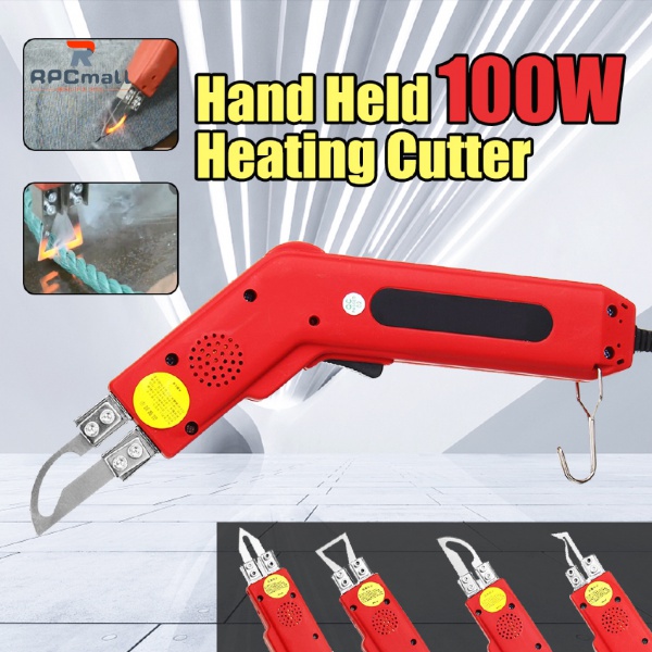 RPCmall 100W Hand Hold Heating Knife Cutter Hot Cutter Fabric Rope ...