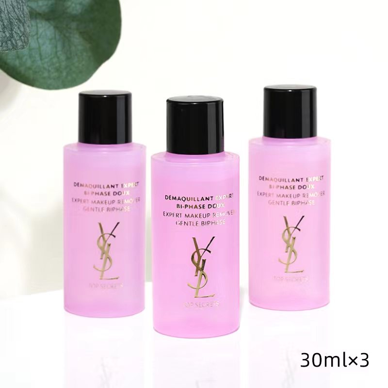 【30ml】YSL Top Secrets Eye and Lip Expert Makeup Remover Gentle Biphase