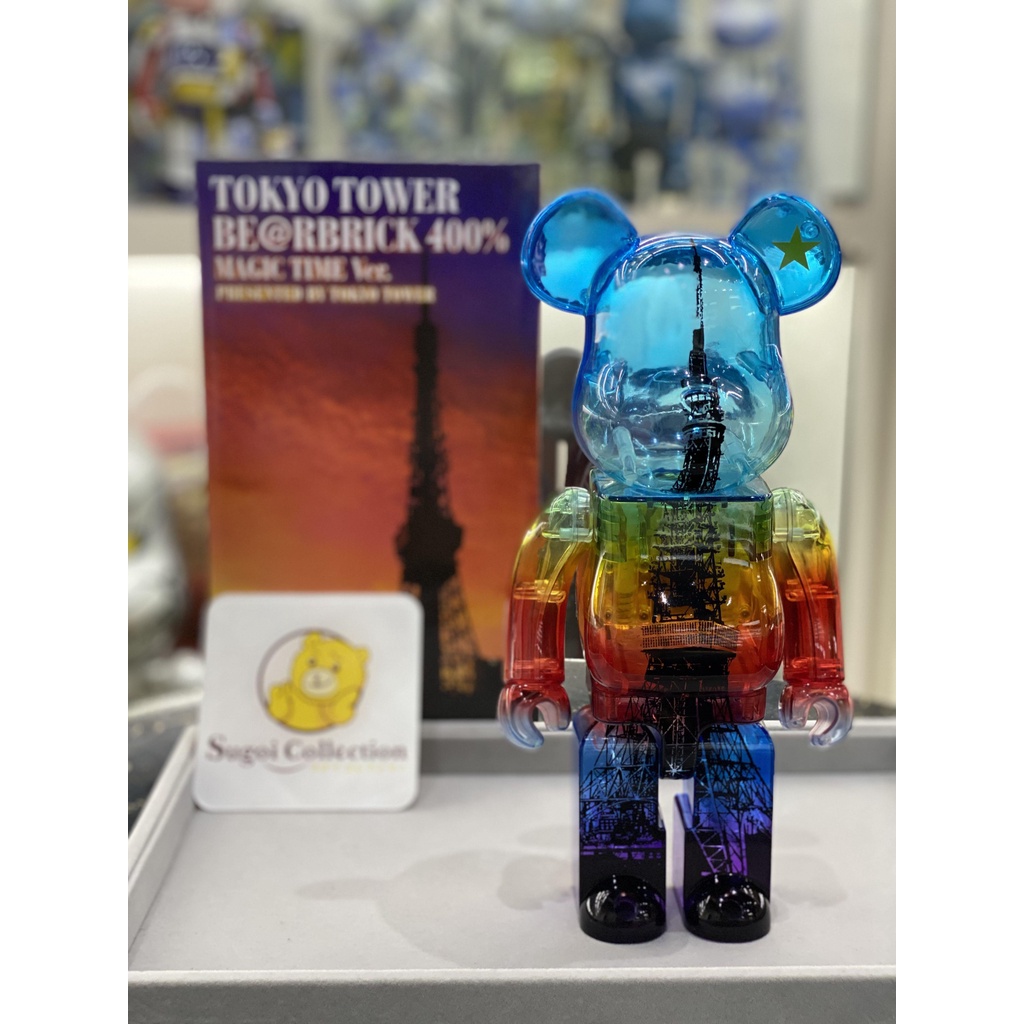 In Stock] BE@RBRICK x Tokyo Tower 400% Magic Time Ver. bearbrick 