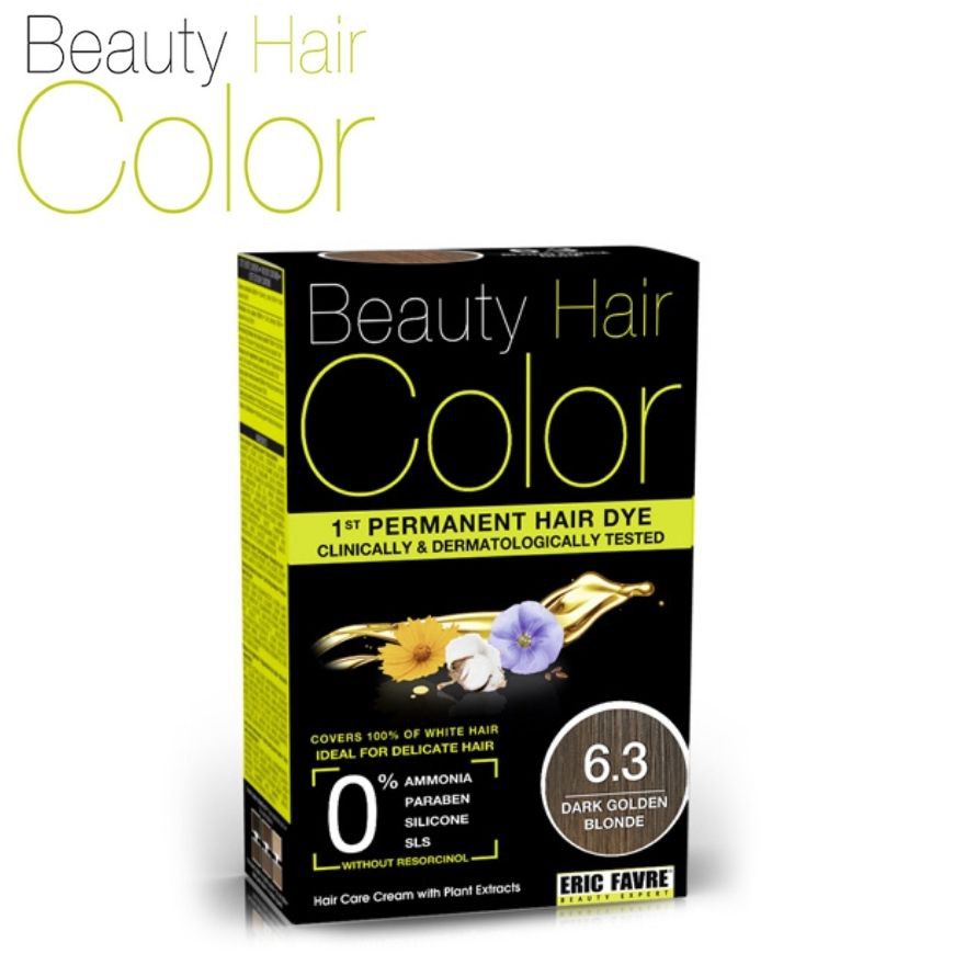Beauty Hair Color 6.3 Dark Golden Blonde [Exp: 03/25] | Shopee Singapore