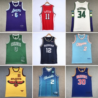 NBA_ Men Retro Basketball Mitchell & Ness Vintage Ray Allen Jersey 34  Michael Mike Bibby 10 LeBron James 23 Tim Duncan 21 Davi''nba''jerseys 