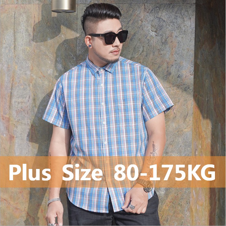 Mens casual hot sale check shirts