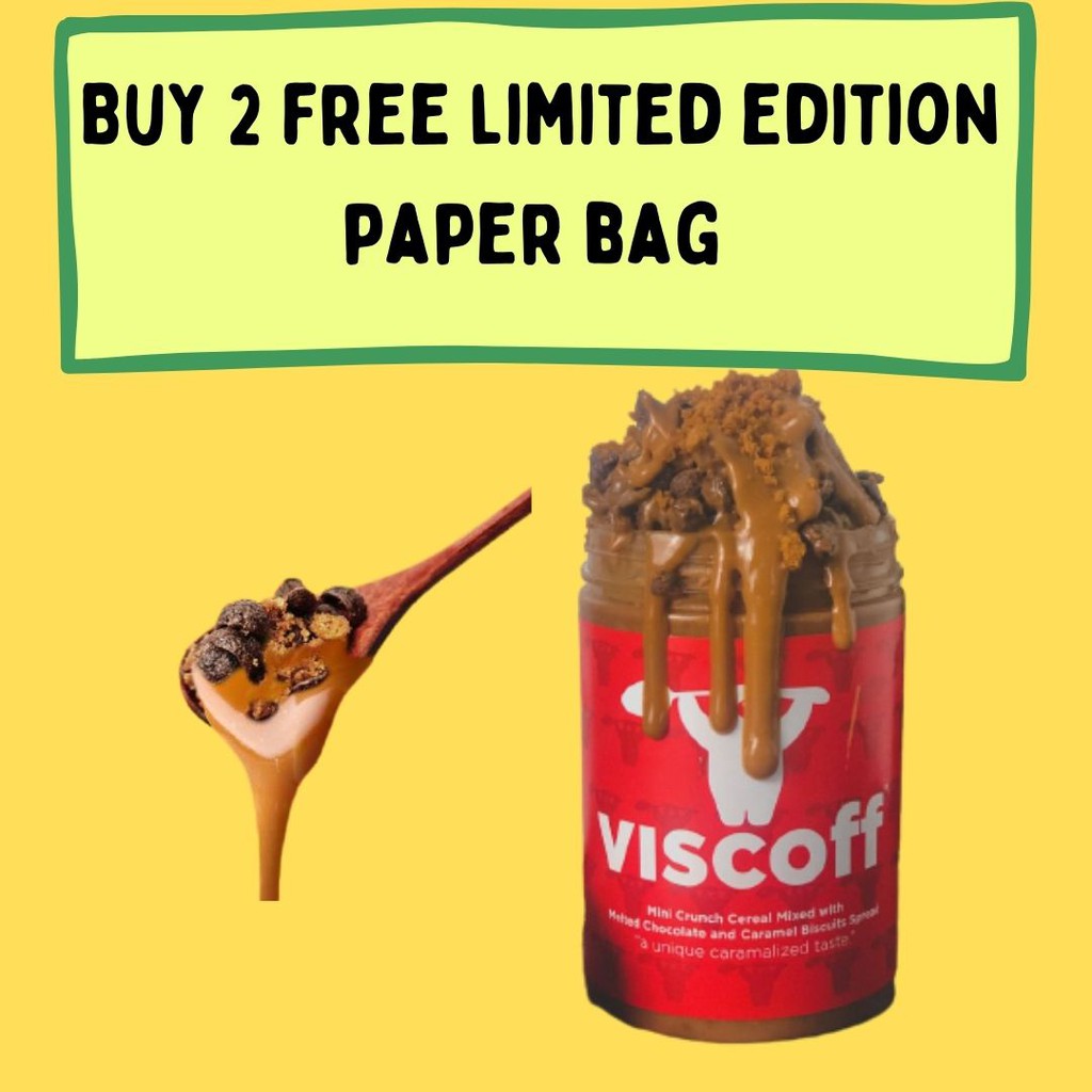 Viscoff Chocojar Cocojar Chocolate Crunch Viral with Biscoff SHIP IN 24 ...