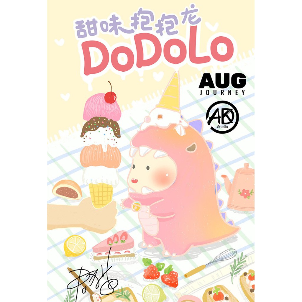 Limited绝版 DODOLO BLINDBOX 甜味抱抱龙盲盒 BLIND BOX | Shopee Singapore