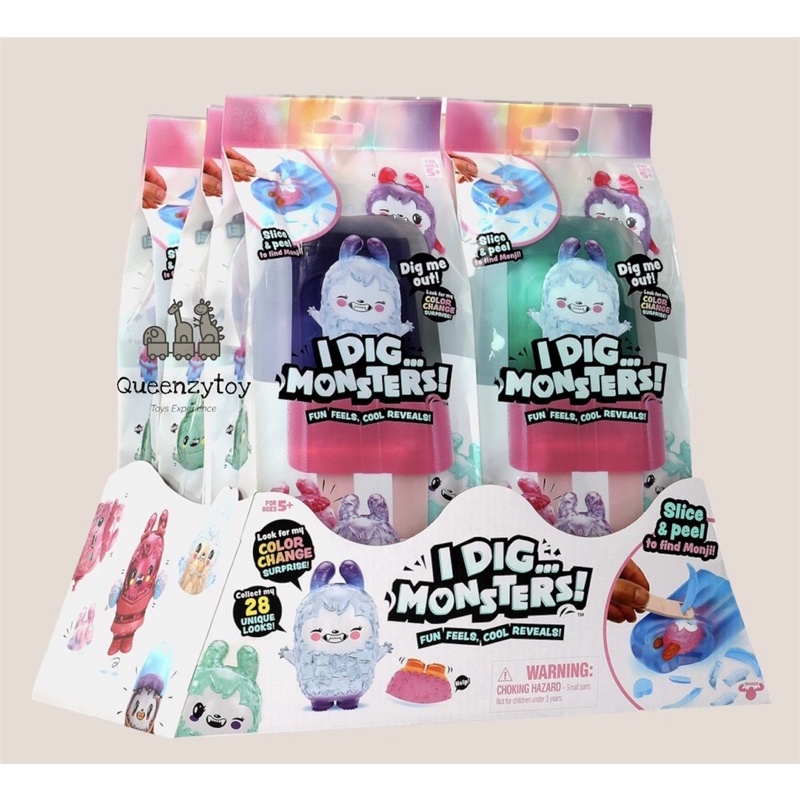I Dig Monsters Popsicle Single Pack / Surprise Inside / Original | Shopee  Singapore