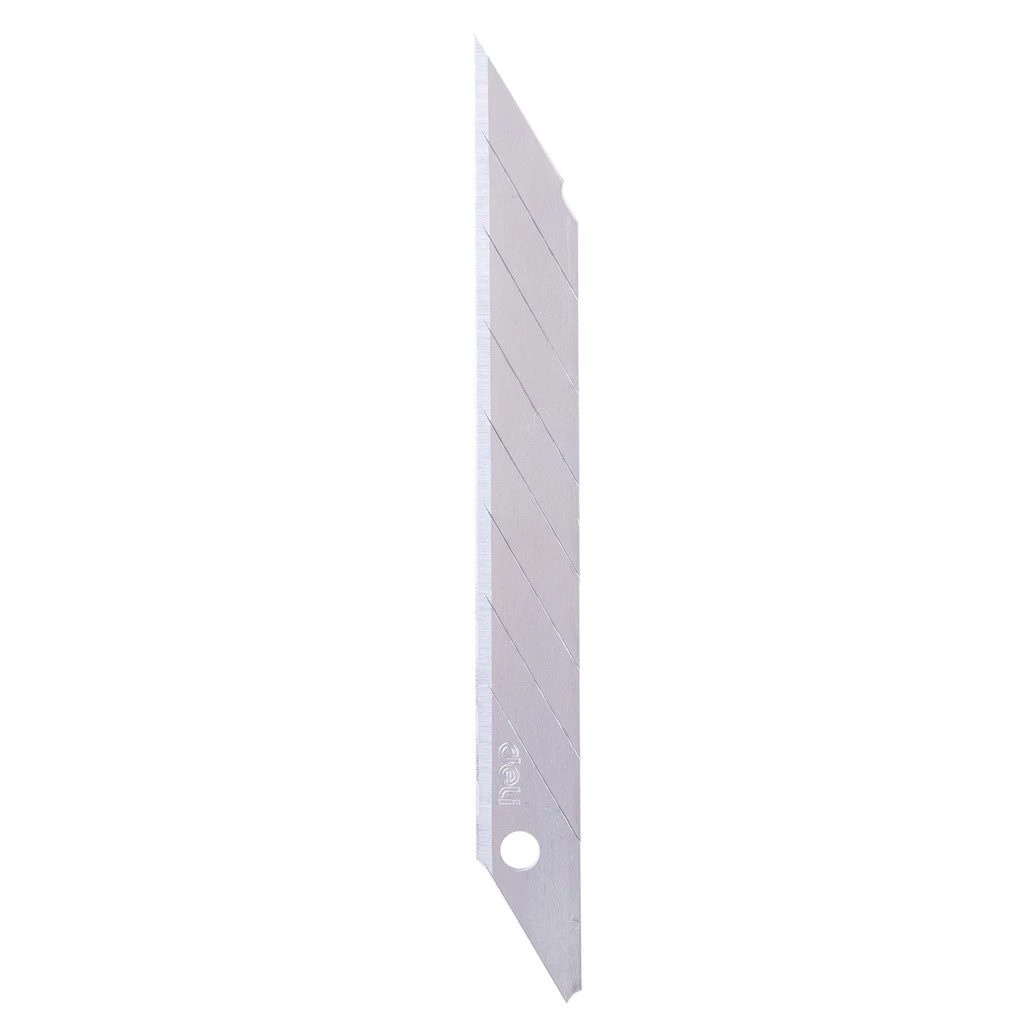 Deli Isi Cutter / Pisau Cutter desain keras, kuat dan tahan lama 10pcs/box E2015 - Gambar 3