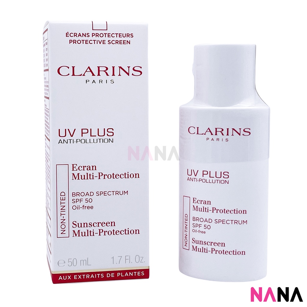 Clarins UV Plus Anti-Pollution Sunscreen Multi-Protection SPF 50 - Non ...