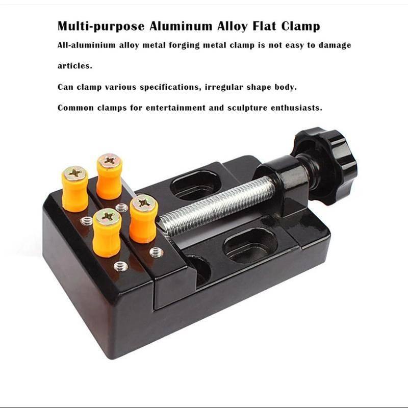 57mm Adjustable Mini Jaw Bench Clamp Drill Press Woodworking Fixed Table Vise Multifunction Machine Tools Accessories