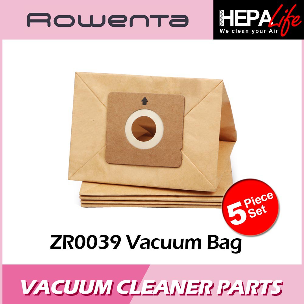 20pcs Rowenta Dust Bag ZR200520 Hygiene+ for Silence Force Vacuum