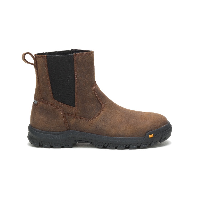 [ORIGINAL] Caterpillar Men's Wheelbase Steel Toe Work Boot Shopee Singapore