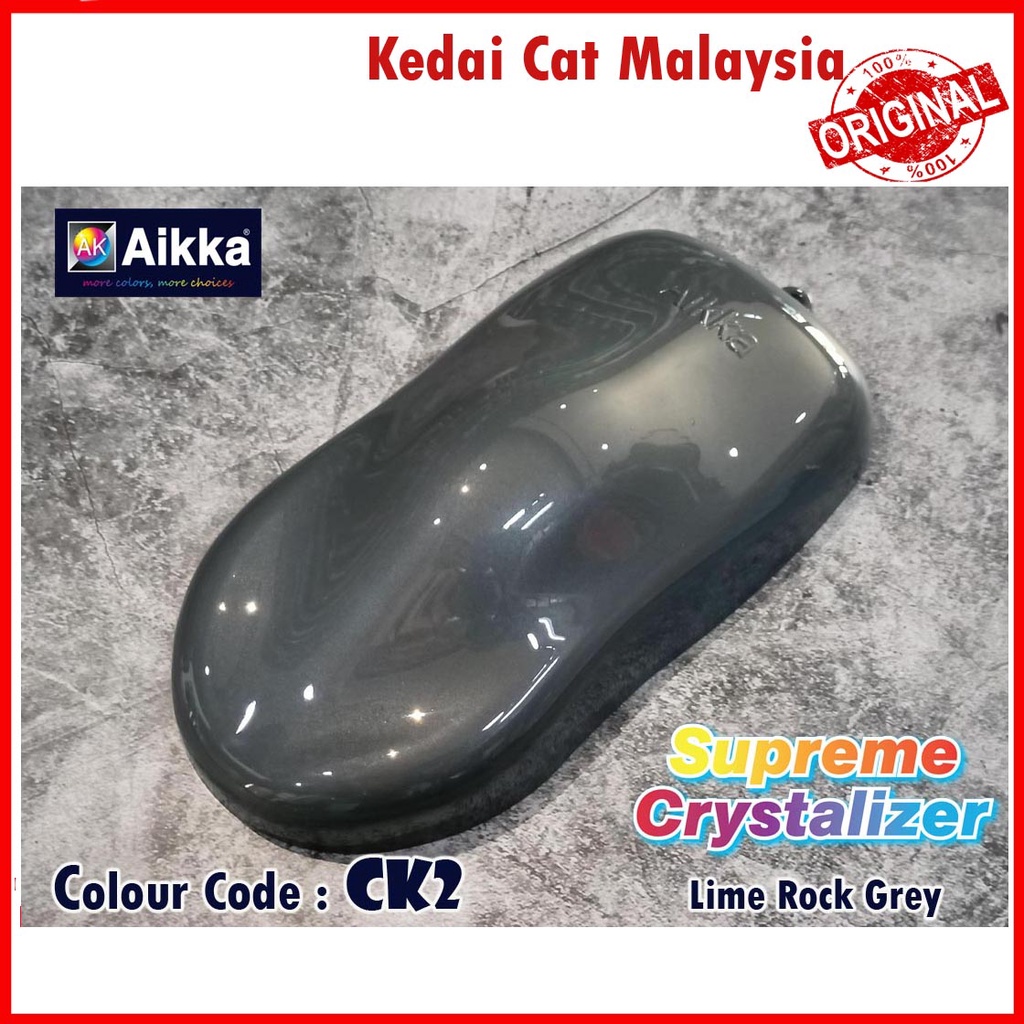 Warna Cat Kereta Aikka Paints CK2 / Lime Rock Grey / Supreme