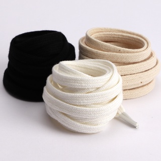 White on sale cotton shoelaces