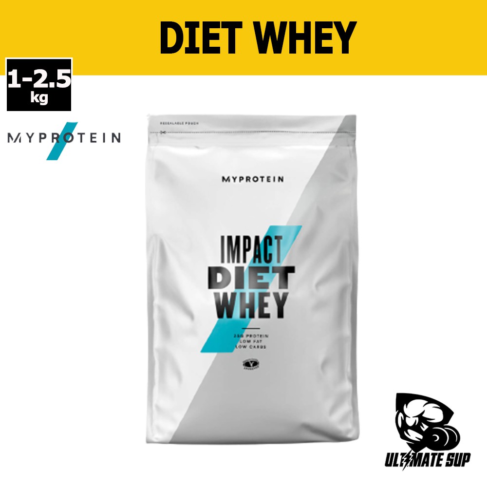 Myprotein Impact Diet Whey Low in Carbs, Protein powder, Choline, Glutamine, Green Tea Extract