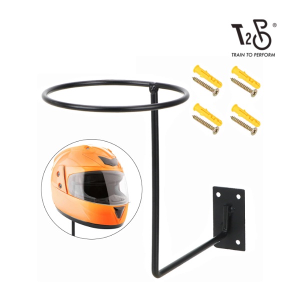 T2P Helmet Rack Display Wall Mount Display Motorcycle Helmet Stand