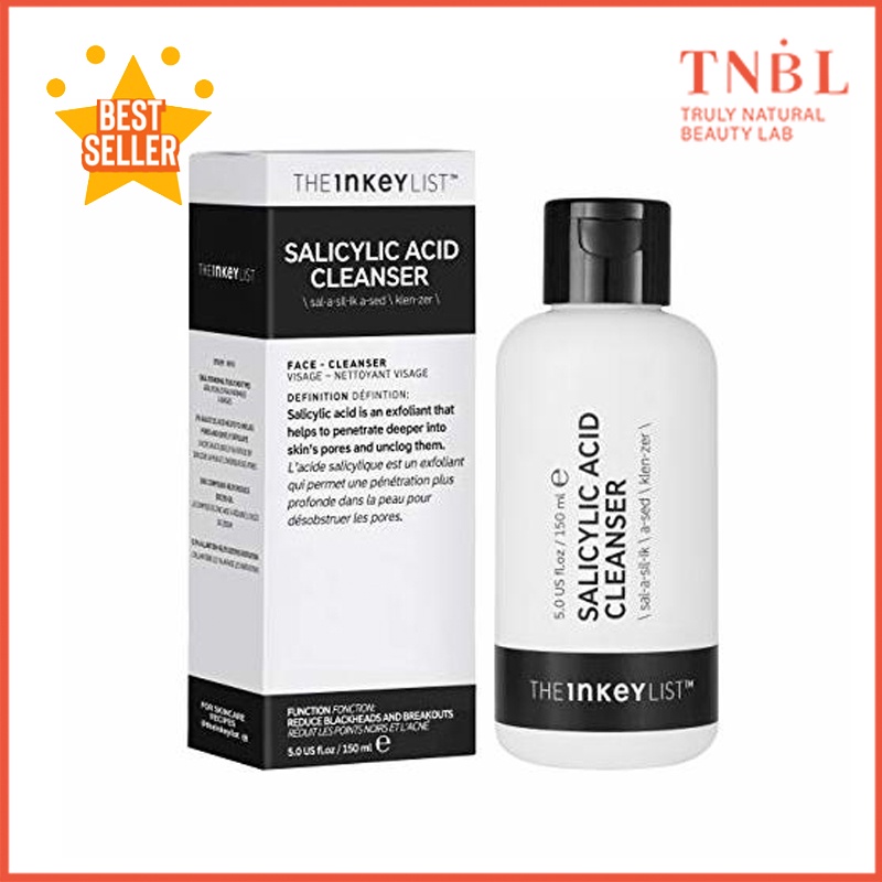 The Inkey List Salicylic Acid Cleanser 150ml/treatment 150ml
