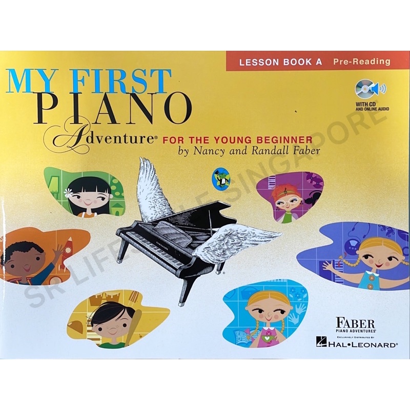 My First Piano Adventure Lesson Book A, With CD Online Audio | Shopee ...