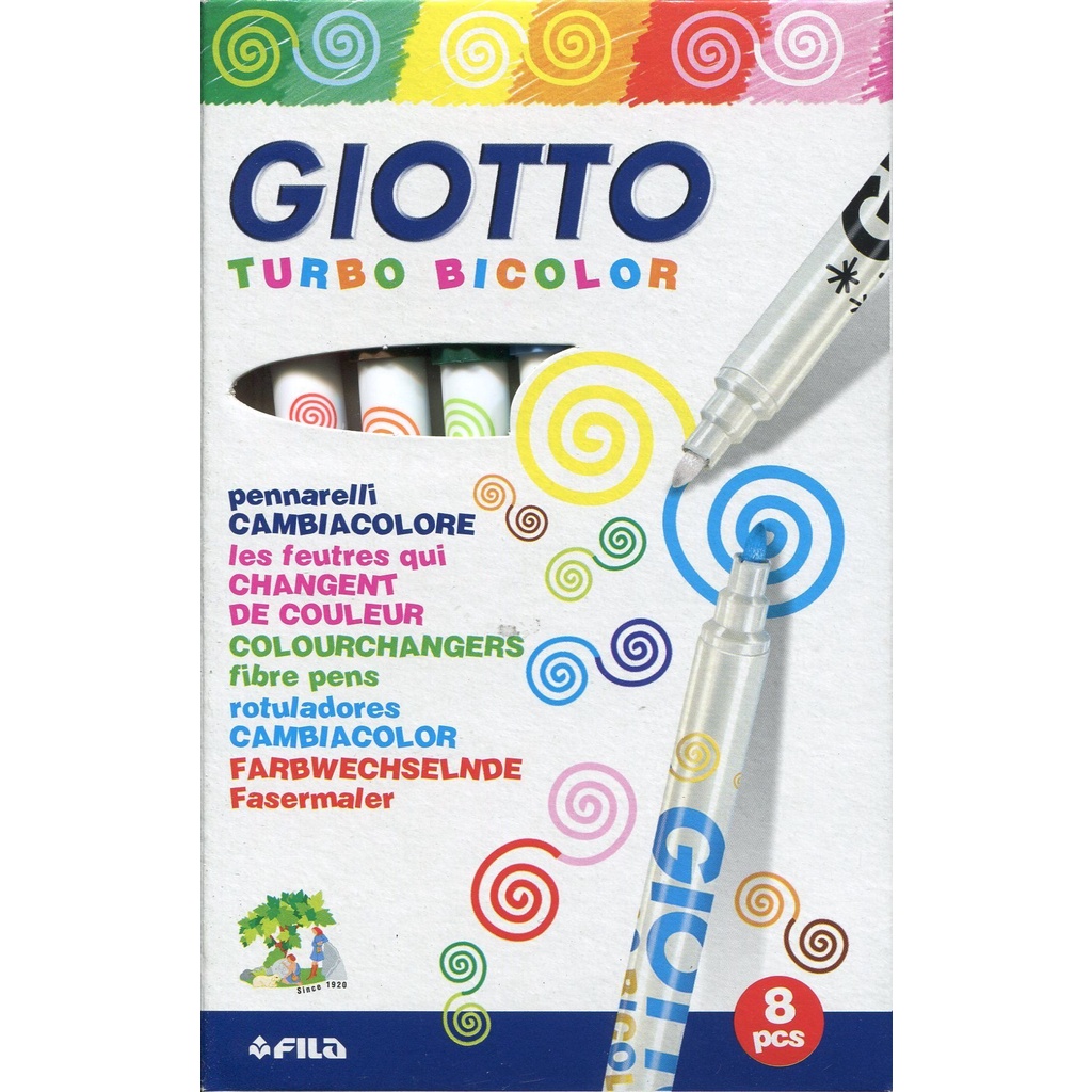 Giotto Turbo Maxi Astuccio da 6 Pennarelli di Fila