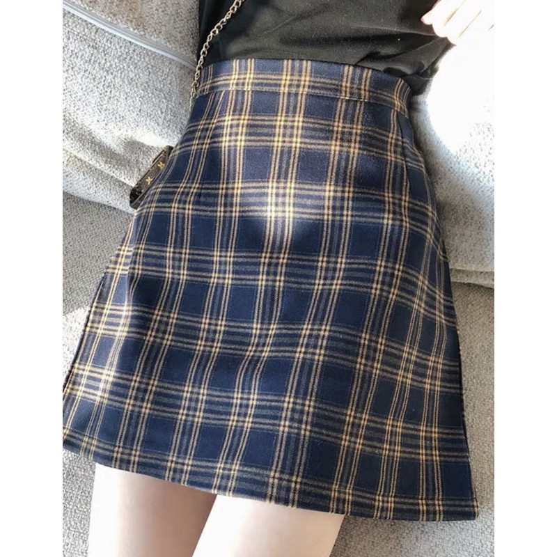 Checkered 2024 grid skirt