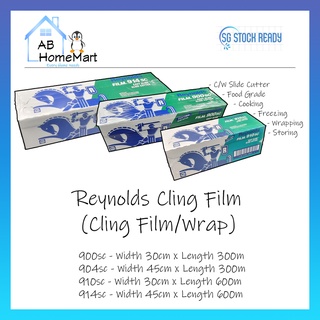 Reynolds Cling Film 900 with Slide Cutter