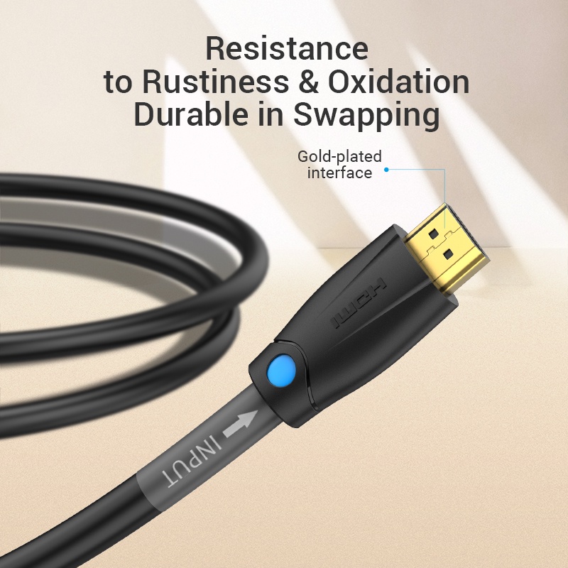 VENTION Kabel HDMI 8m 10m for Structure Cabling Stable - Gambar 3