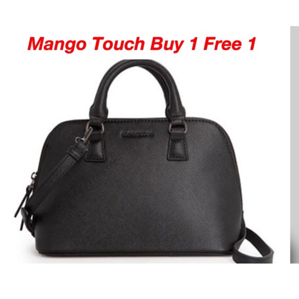 Mango touch tote bag clearance