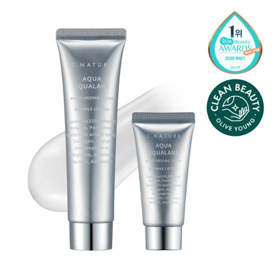 S.NATURE Aqua Squalane Moisturizing Cream 60ml + 30ml Shopee Singapore