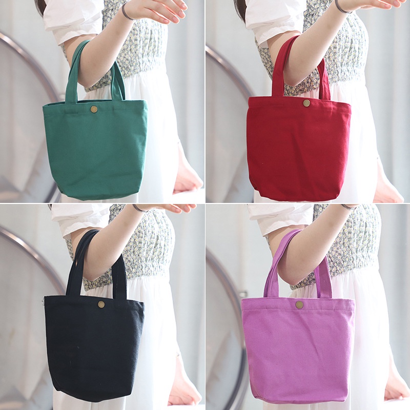 Mini tote best sale bags canvas