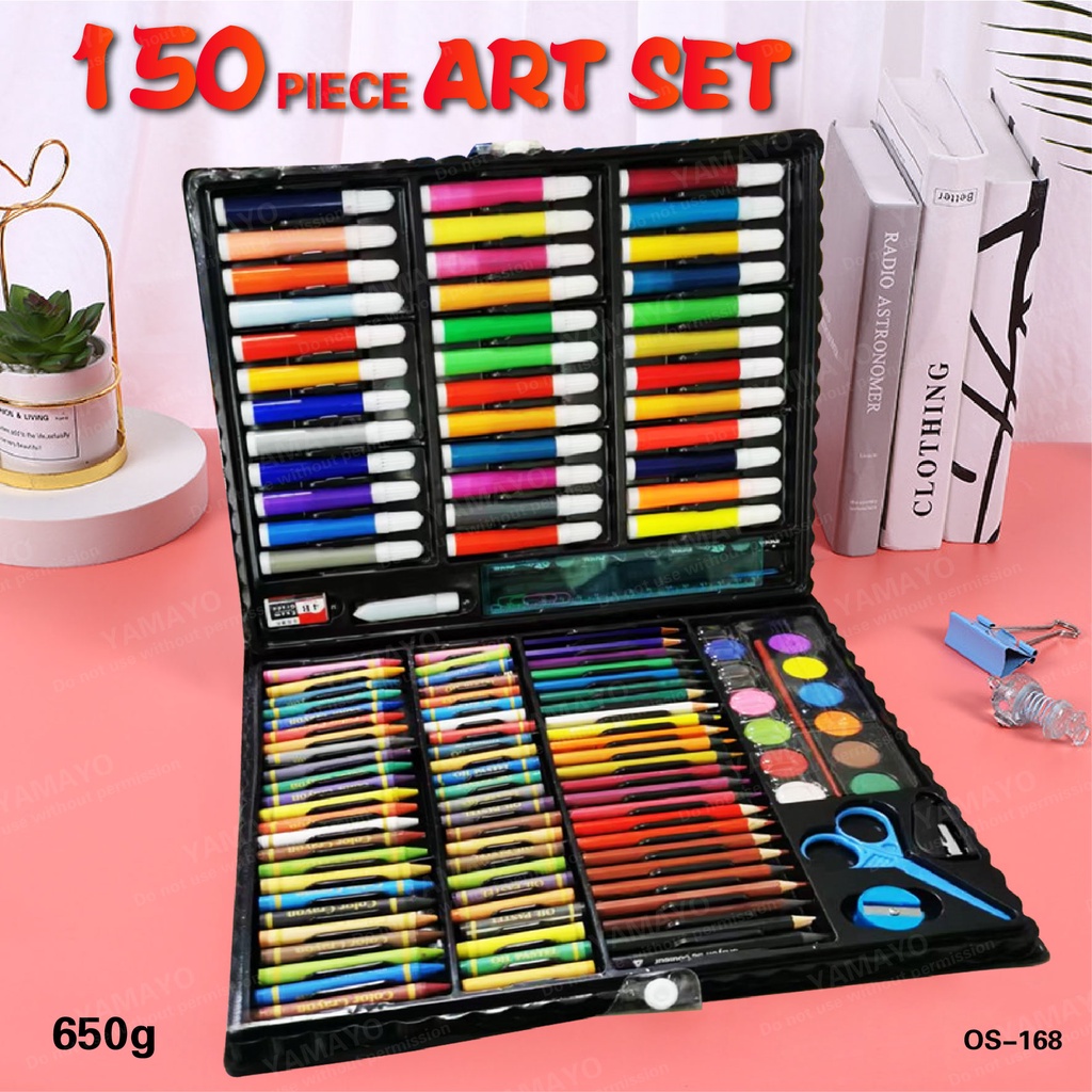 Artist Painting Set || Markers Wax Crayons Oil Pastels Colour Pencils ...